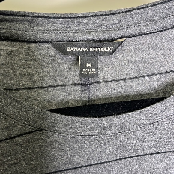 BANANA REPUBLIC DOLMAN SLEEVED STRIPED TOP - Picture 3 of 5